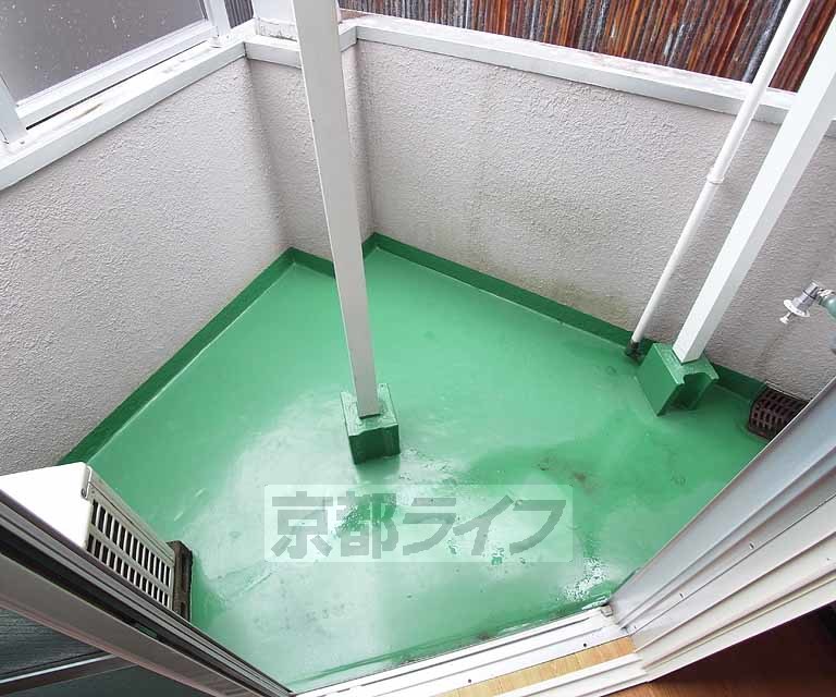 バルコニー　広さのあるバルコニです。