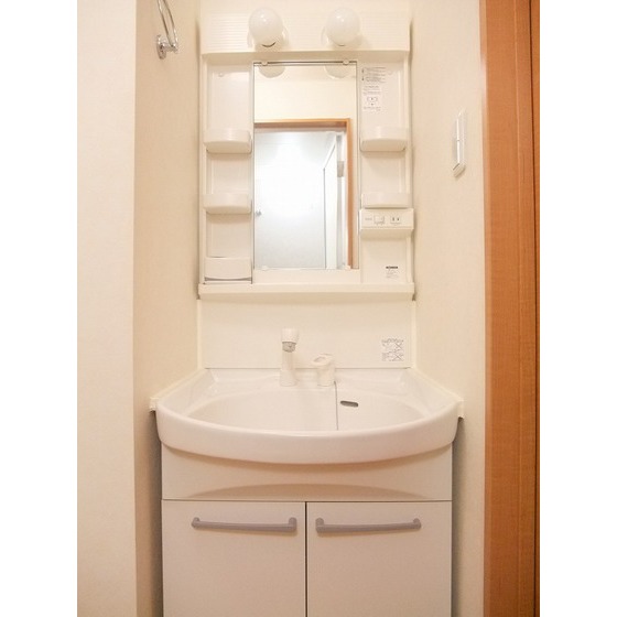 洗面設備　※別号室の写真です