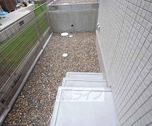 眺望　裏庭広いです。