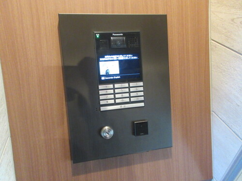 セキュリティ　オートロック　※2021年11月撮影