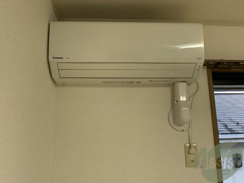 その他設備　エアコンが設置されているので各季節を快適に過ごせそうですね。