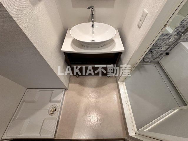 洗面設備　※別部屋の写真となります。間取り図参照