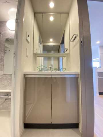 洗面設備　アーバネックス小石川春日（同タイプ別部屋の写真です）