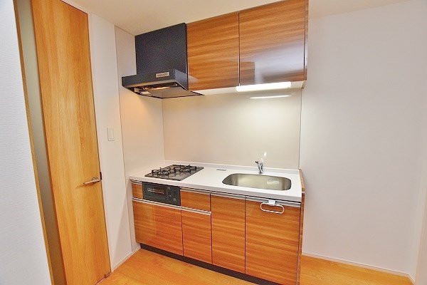 キッチン　★2口ガスシステムキッチン（グリル付）★