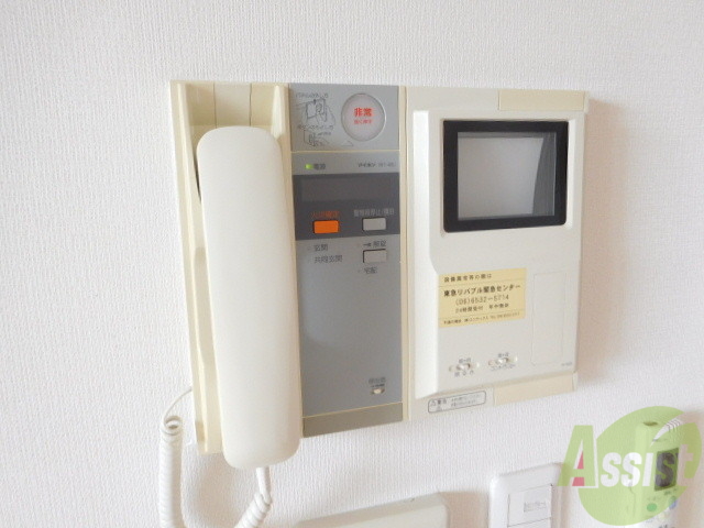 セキュリティ　やっぱりモニタ付きのほうが安心ですね