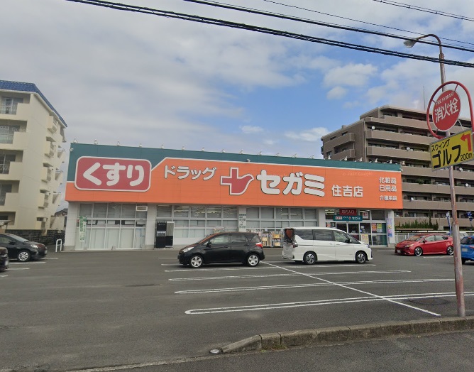 ドラックストア　ドラッグセガミ徳島住吉店（ドラッグストア）まで1081m