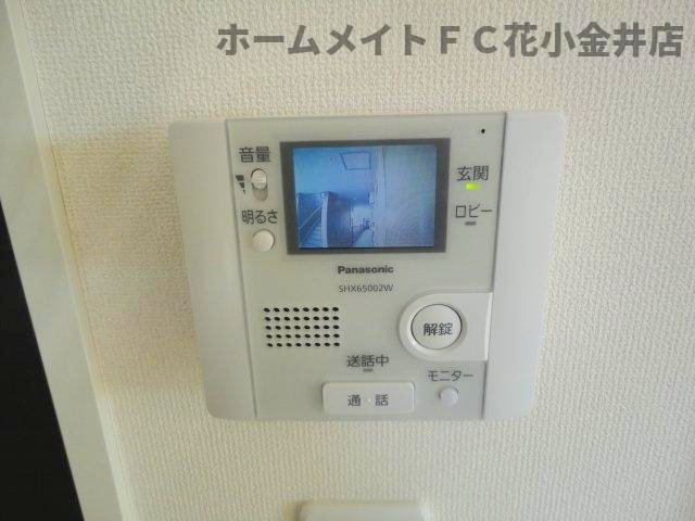 セキュリティ　モニタ付インターホン