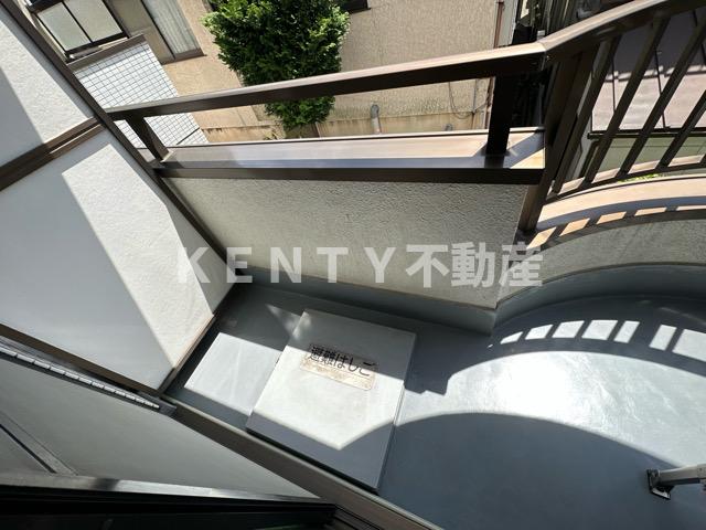 バルコニー　広々としたバルコニーです