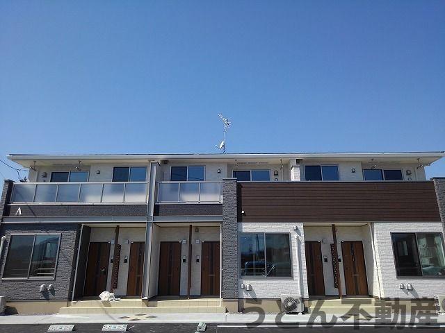 建物外観　うどん県のお部屋探しはうどん不動産へ うどんちゃんとLINE