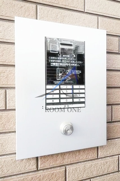 セキュリティ　オートロックです。