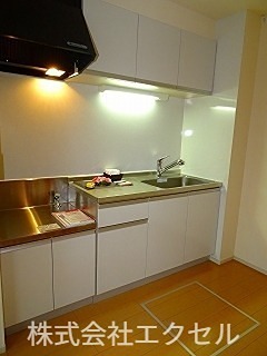 キッチン　お好きなガスコンロを設置可能です。