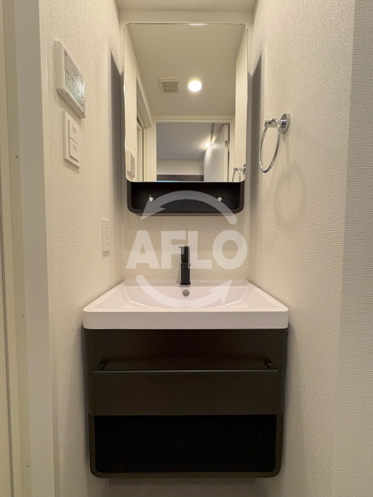 洗面設備　アプリーレ松屋町　洗面所