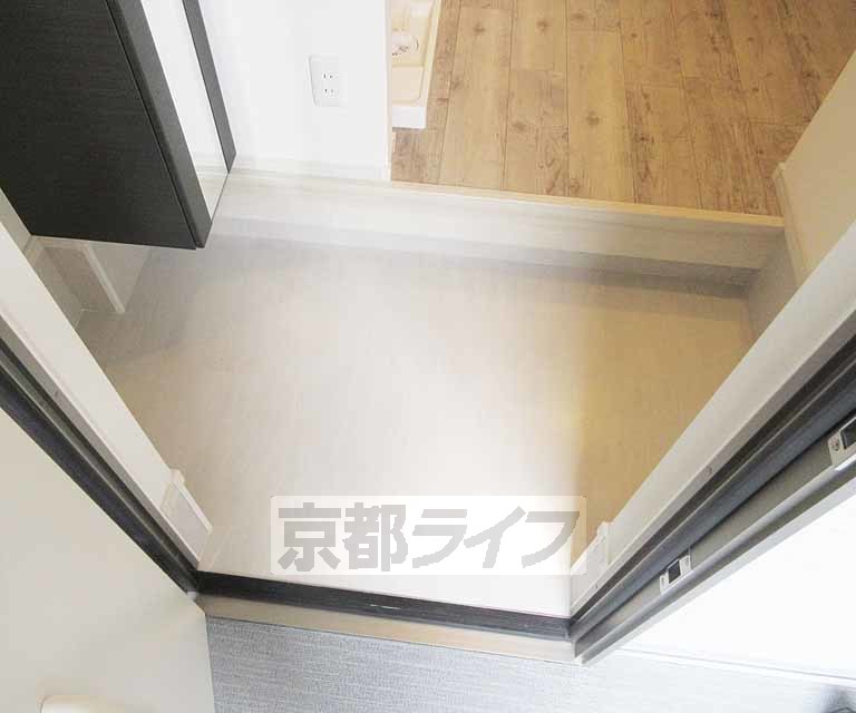玄関　段差も少なめにしています