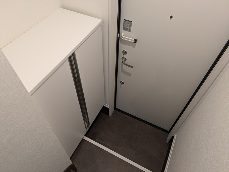 玄関　シューズボックス！