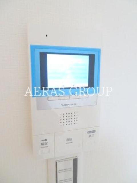 セキュリティ　モニター付きインターホン