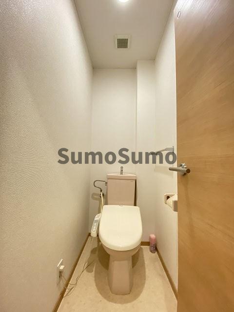 トイレ　ゆったりとした空間のトイレです