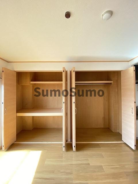 収納　収納のためのスペースです