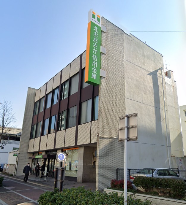 銀行　北おおさか信用金庫長居支店（銀行）まで1598m