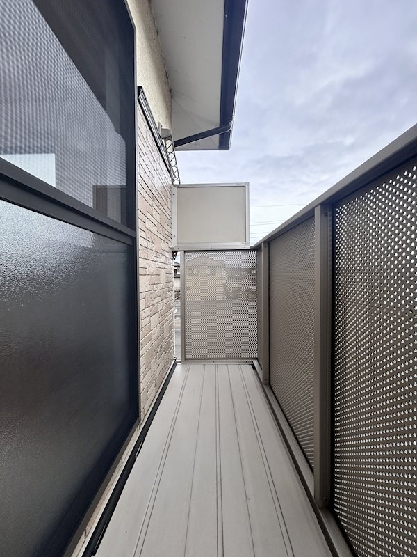 バルコニー　バルコニーがあります