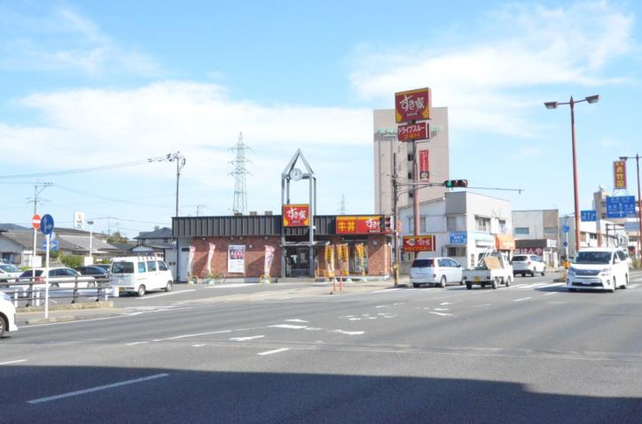 飲食店　すき家大橋店（飲食店）まで750m