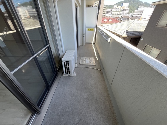 バルコニー　※別部屋の写真です