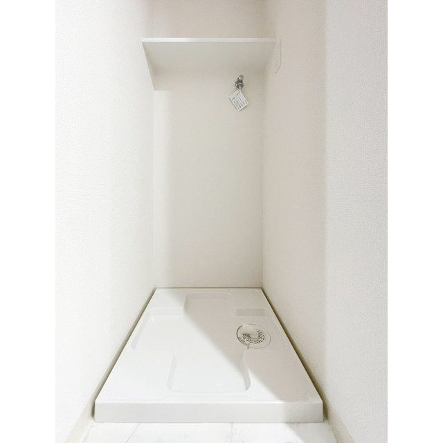 洗面設備　洗濯機置き場