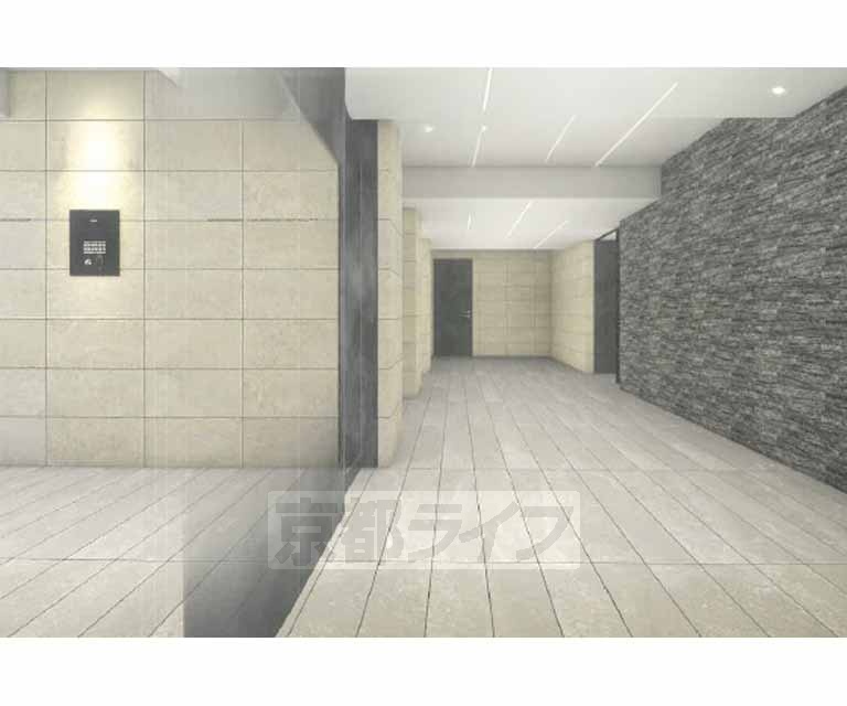 エントランス　完成予想図