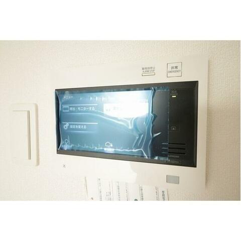 セキュリティ　TVモニター付きインターホンでセキュリティ面も安心☆