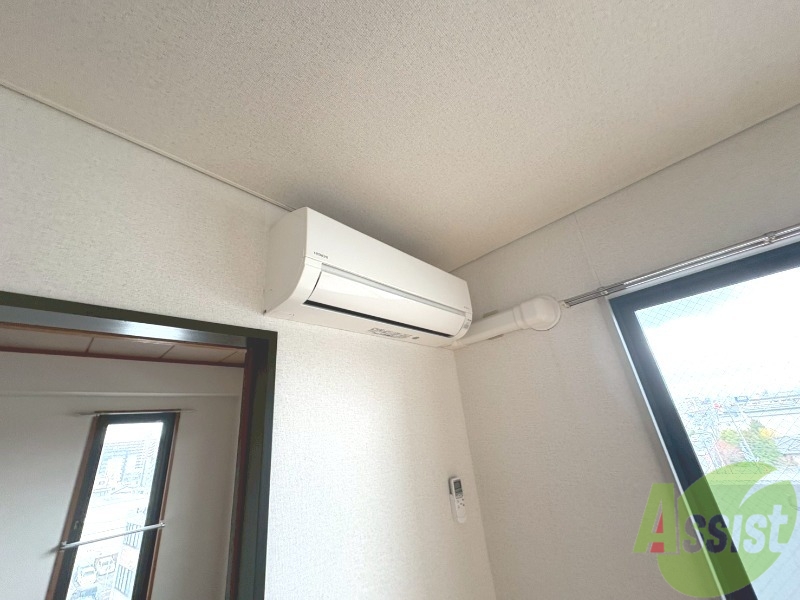 その他設備　エアコンが付いてるので春夏秋冬快適に過ごせます。