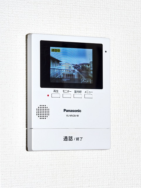セキュリティ　カラーモニター付インターホン