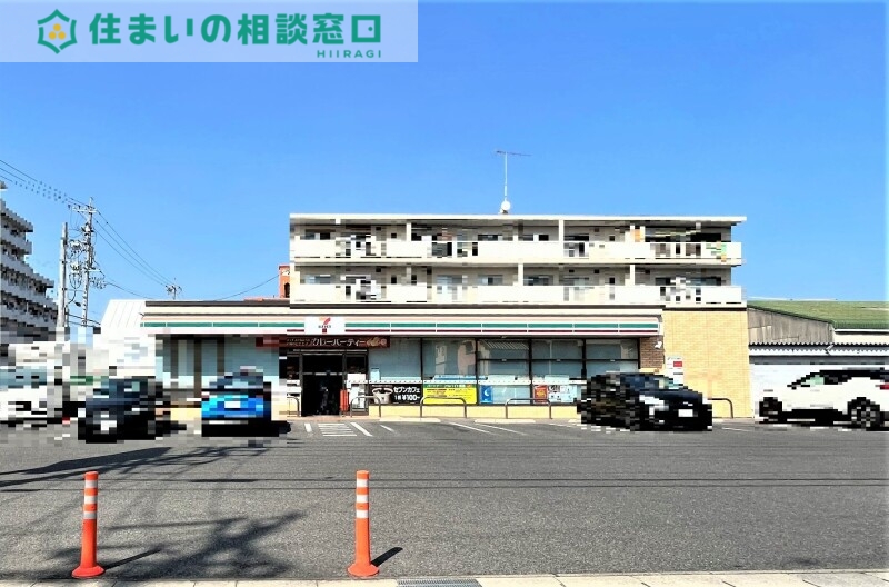 コンビニ　セブンイレブン岡崎六名東町店（コンビニ）まで383m