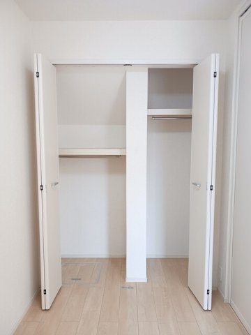 収納　たっぷりとした収納スペースです