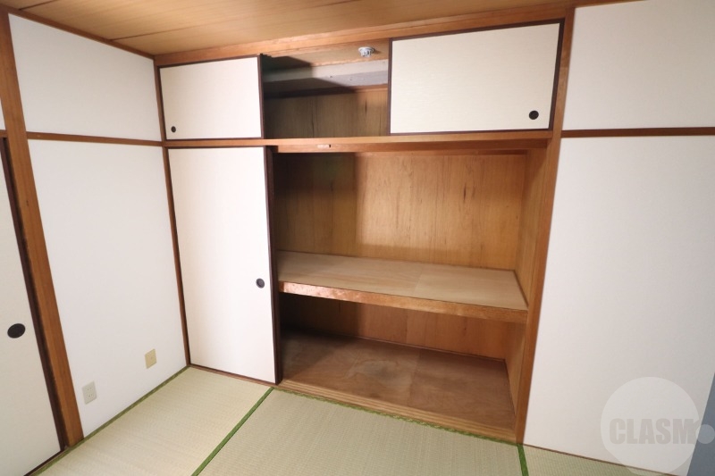 収納　和室の押入れです