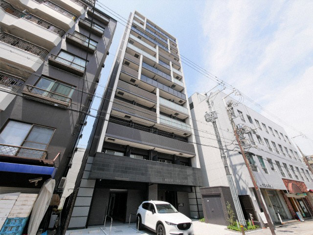 建物外観　落ち着いた雰囲気の外観です