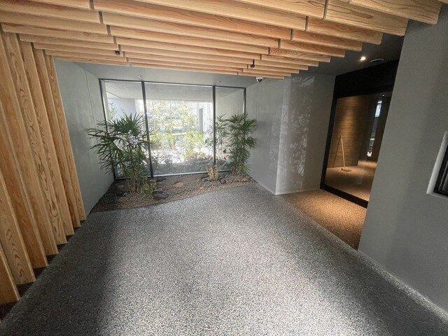 ロビー　２４時間換気システム完備