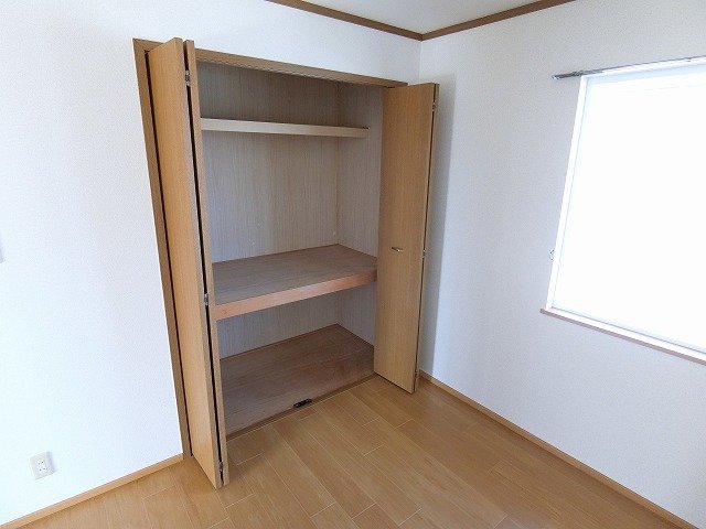 収納　十分な収納スペースがあります