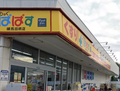 ドラックストア　どらっぐぱぱす練馬田柄店（ドラッグストア）まで737m