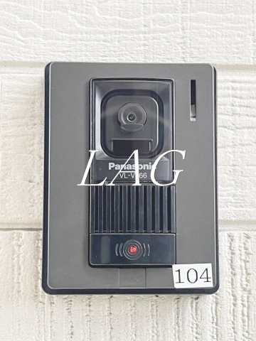 セキュリティ　モニター付きインターフォンです。