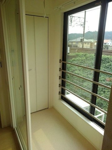 バルコニー　広々としたバルコニーです