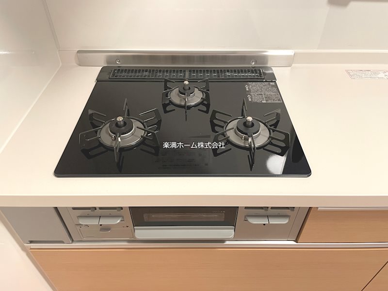その他　3口ガスキッチン♪