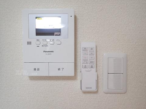 セキュリティ　カメラ付インターホン（イメージ）
