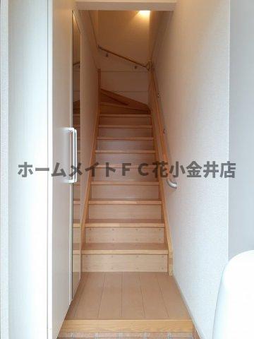 玄関　明るい玄関です