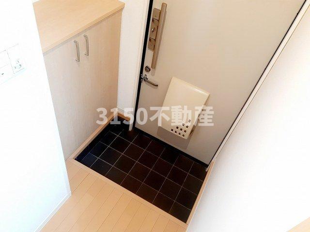 玄関　落ち着いた玄関です