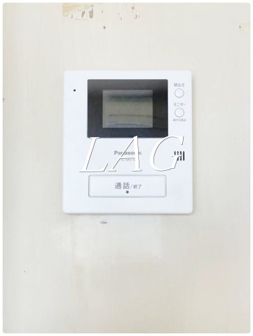 セキュリティ　モニター付インターホンです。