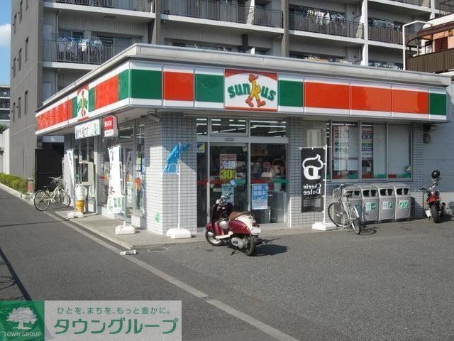 コンビニ　サンクス立川錦町店（コンビニ）まで245m