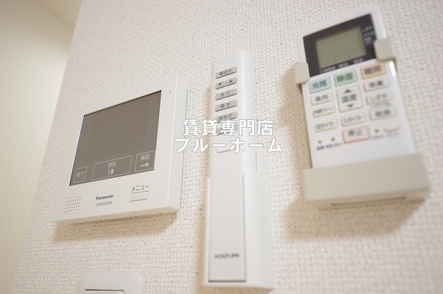 セキュリティ　TVモニター付きで防犯対策バッチリです！