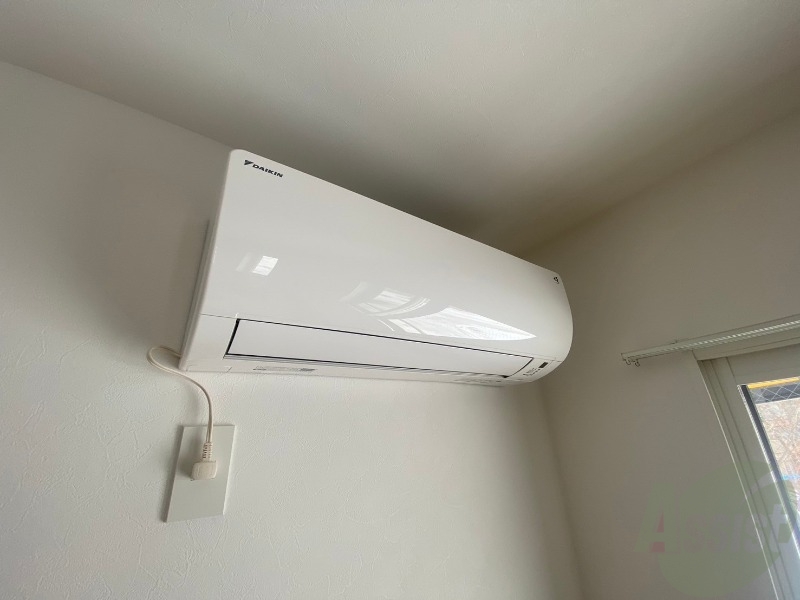 その他設備　エアコンがありますので夏でも快適に過ごせます！
