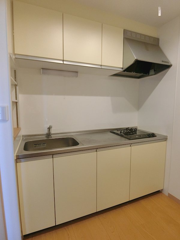 キッチン　システムキッチン2口ガスコンロ