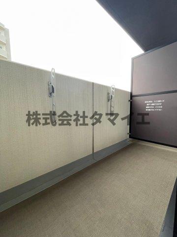 バルコニー　陽当たり良好なバルコニーです
