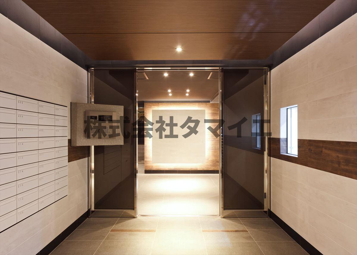 エントランス　建物の内部です